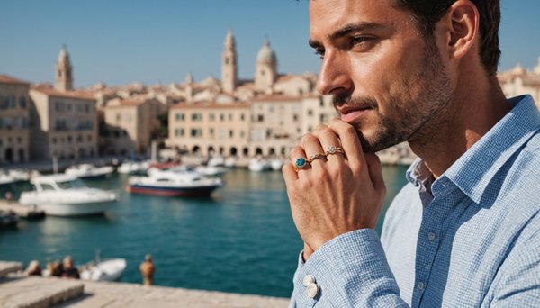 Découvrez des bagues méditerranéennes exclusives pour hommes et femmes